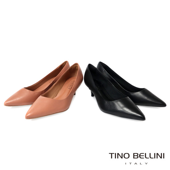 TINO BELLINI 貝里尼 巴西進口 尖頭低跟鞋FWCV035A-9