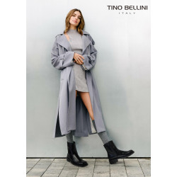 【TINO BELLINI 貝里尼】義大利進口方頭短靴FWOV024-1(黑色)