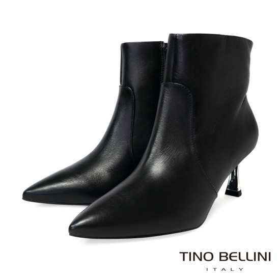 【TINO BELLINI 貝里尼】巴西進口 氣質優雅尖頭踝靴 FWOV027-1