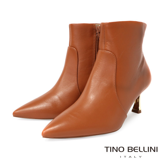 【TINO BELLINI 貝里尼】巴西進口 氣質優雅尖頭踝靴 FWOV027-9