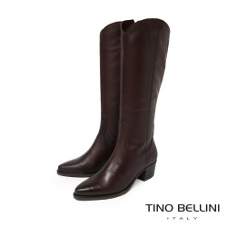 【TINO BELLINI 貝里尼】歐洲進口經典馬靴FWWT011-6(咖啡色)