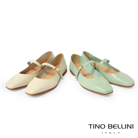 TINO BELLINI 貝里尼 義大利進口 素面細帶瑪莉珍鞋FSBV017A-0