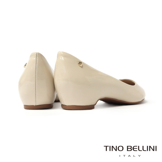 TINO BELLINI 貝里尼 巴西進口 真皮漆皮尖頭低跟鞋FSBV022A-R