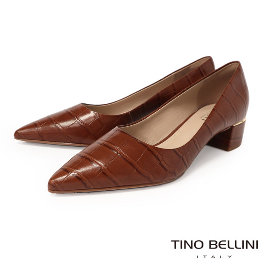TINO BELLINI 貝里尼 巴西進口 尖頭低跟鞋FWCV036D-9